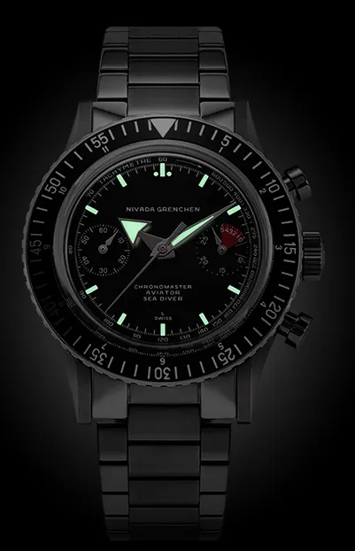 Chronomaster Broad Arrow Inter.Bezel 38mm - Imagen 8